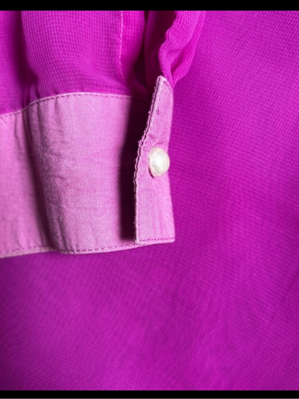 Vintage Tillman purple Aztec SW mesh panel button down Size large - Picture 11 of 11